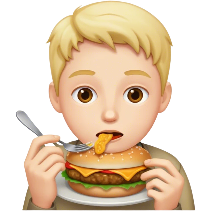 white unseasoned food muncher emoji