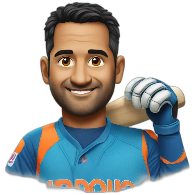 Dhoni emoji