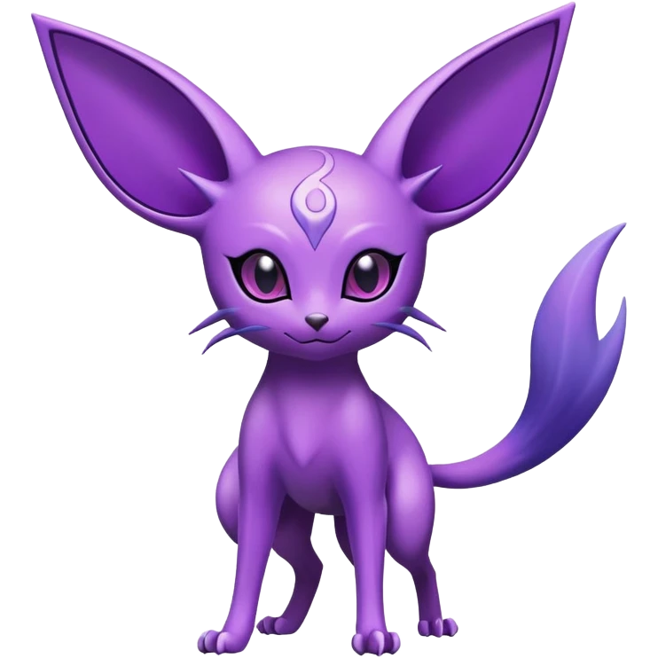 Shiny Espeon-Noibat-Hybrid (Full body) emoji