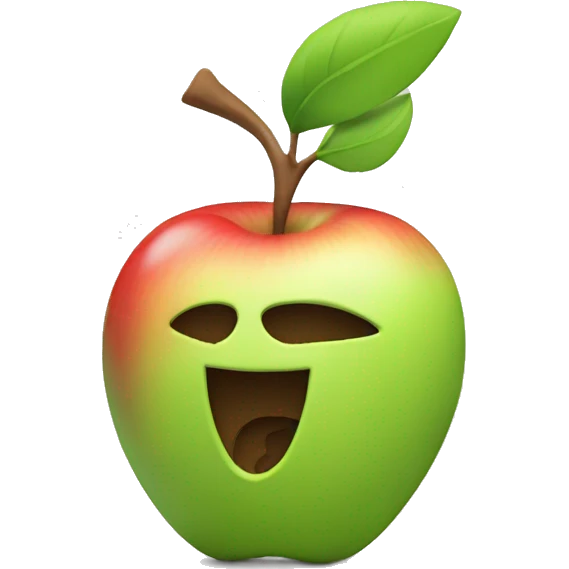 3d Apple  emoji