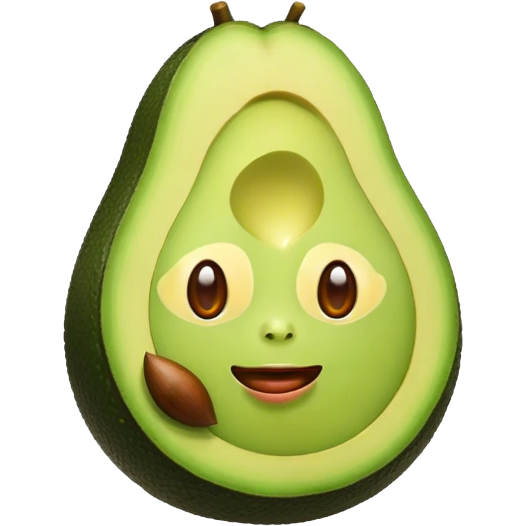 Aguacate enamorado emoji