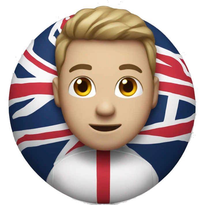 💯 with the England flag and a football emoji
