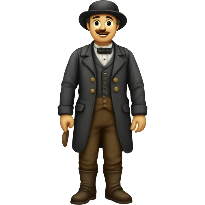 Victorian era worker man Factory emoji