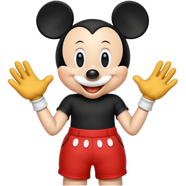 mickey mouse emoji