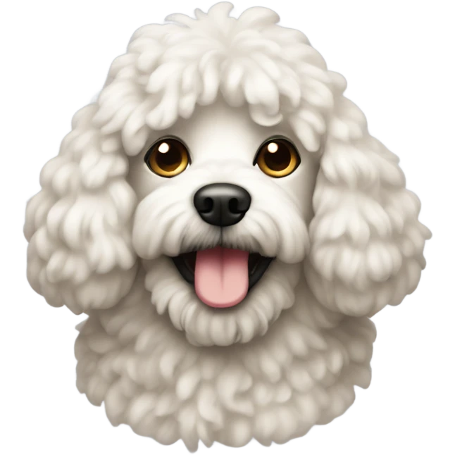 Pudel dog emoji