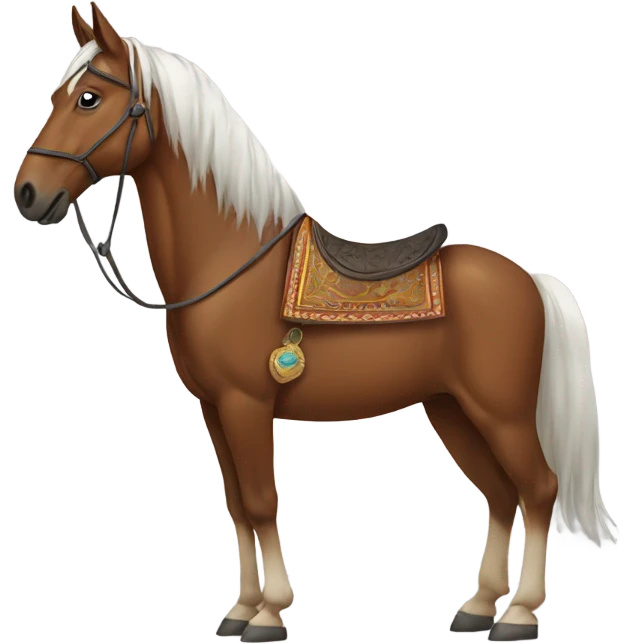 East Indian horse emoji