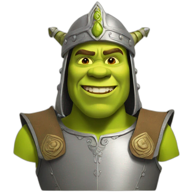 Shrek god emoji