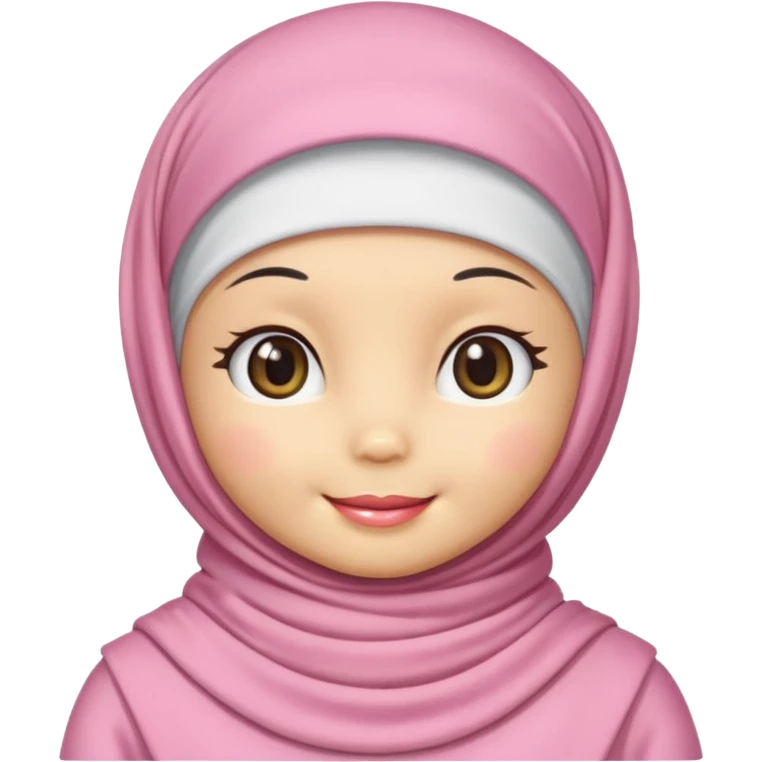 Hello kitty wearing hajab emoji
