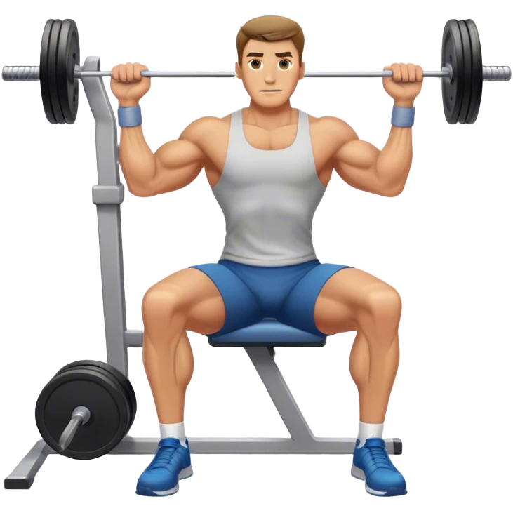 man cable-machine-leg-exercise emoji