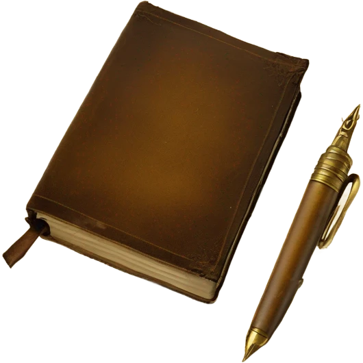 Vintage journal emoji