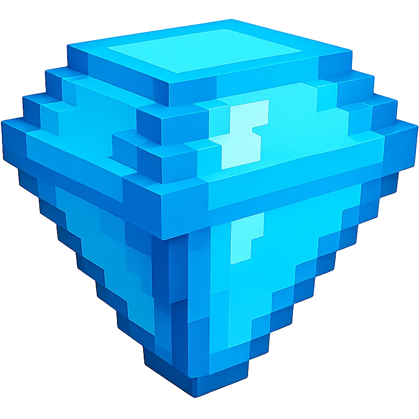 blue diamond emoji