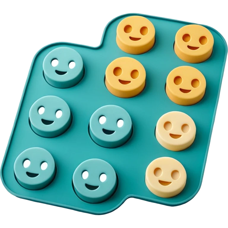 Silicone cake mold emoji