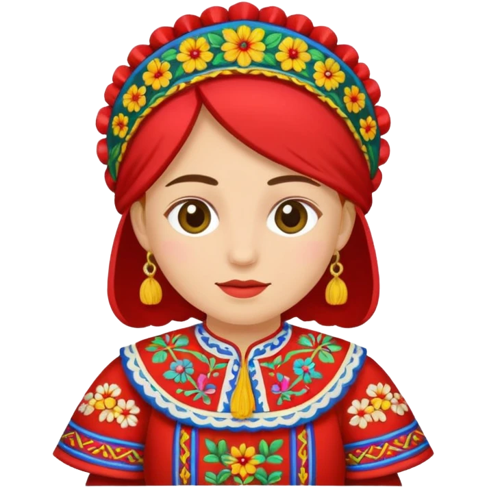 folk costume emoji