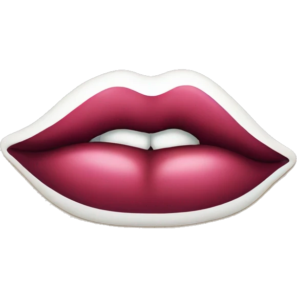 Marilyn Monroe lips emoji