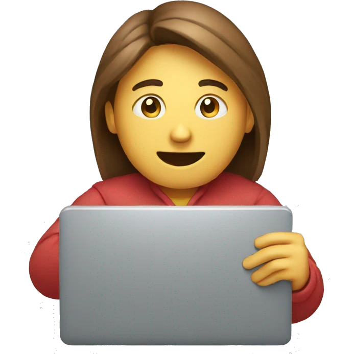 person sending email emoji