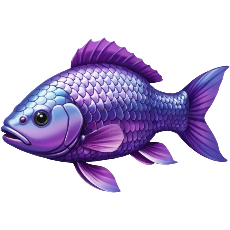 purple carp emoji