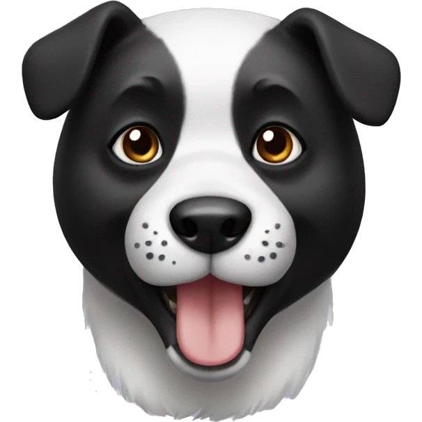 Panda dog emoji