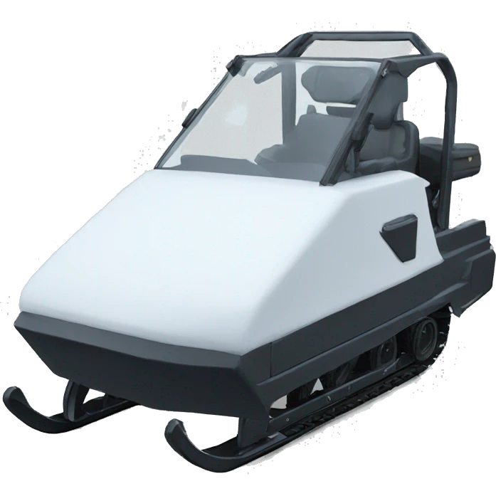 Snow mobile emoji