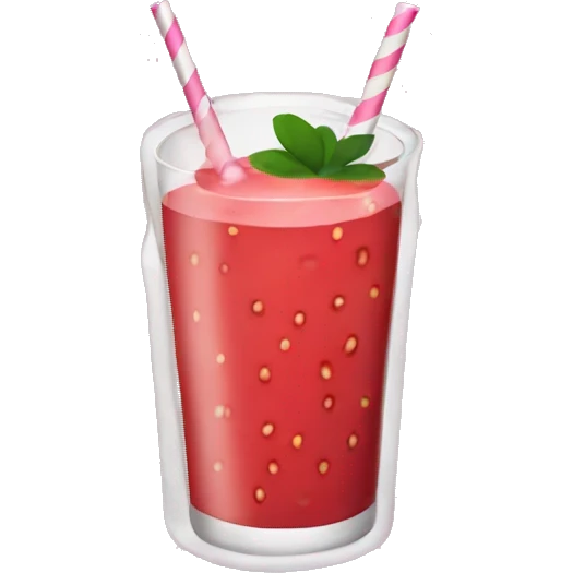 strawberry chocolate drink emoji