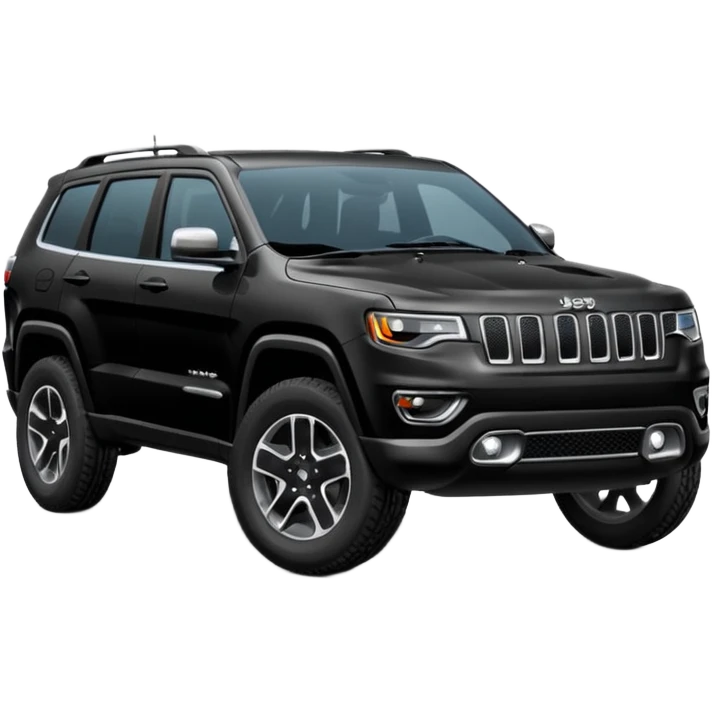 2023 Jeep black color Jeep emoji suv emoji