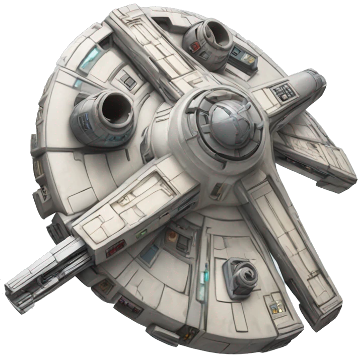 Millenium falcon keys emoji