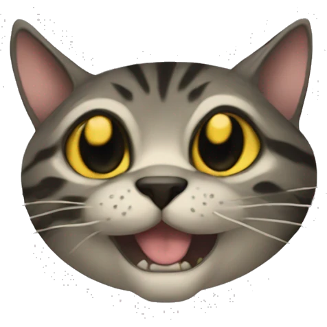 gato ave serpiente emoji