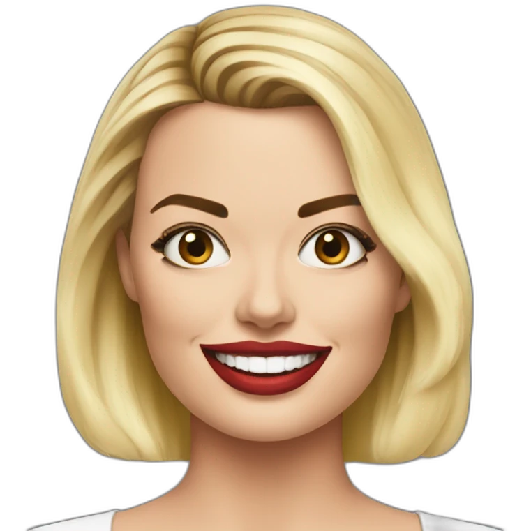 margot robbie emoji