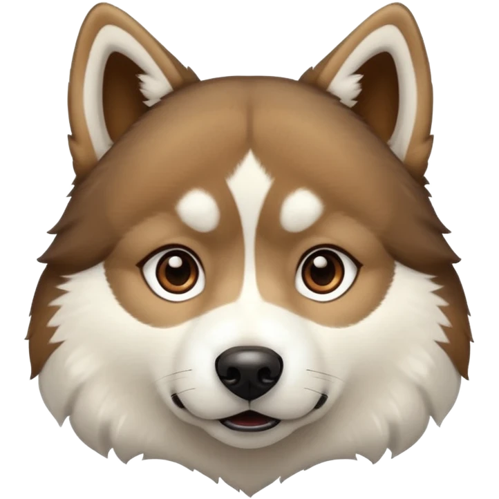 Un husky emoji