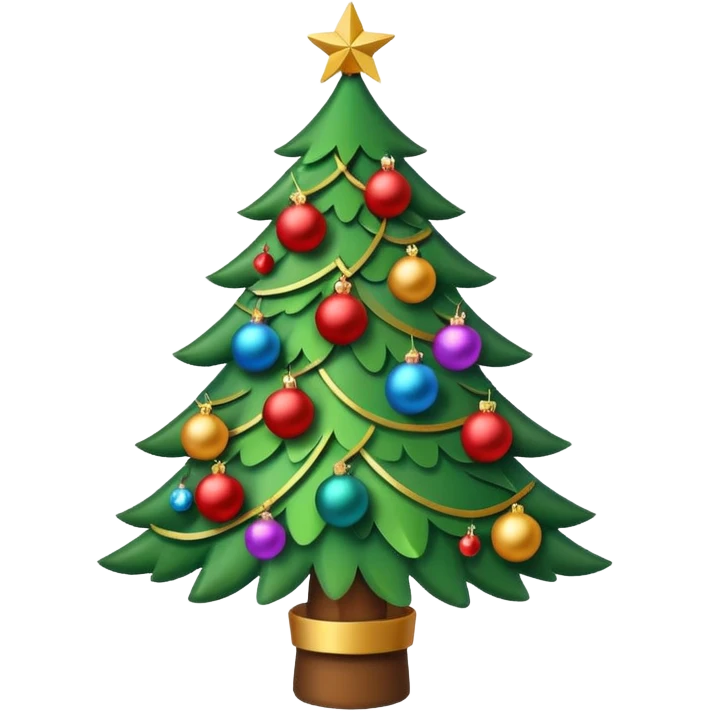christmas tree emoji