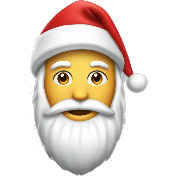 Santa hat emoji
