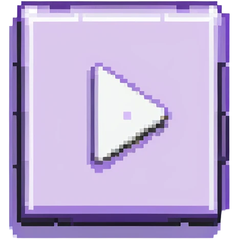 YouTube logo purple rectangle with white play button emoji