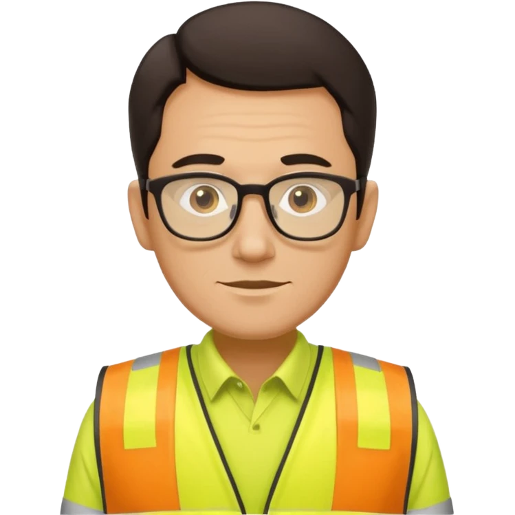 Walmart worker odp has a gotea wheres glasses yellow safety vest and hes 40 thin guy with dark hair emoji