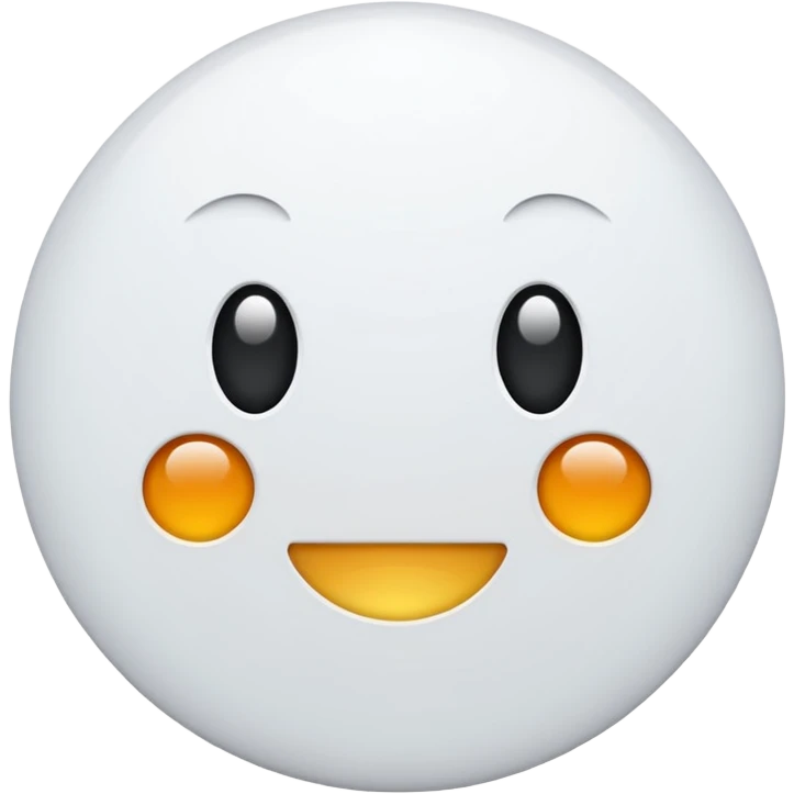 white dot emoji