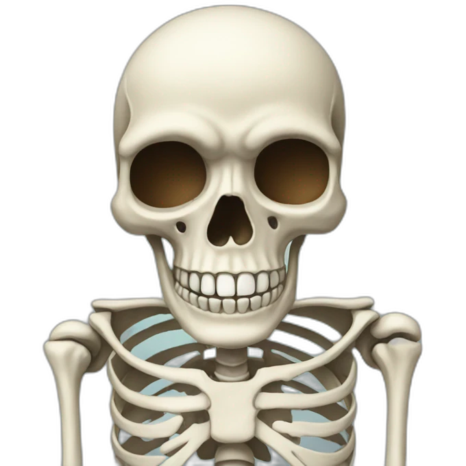 Skeleton emoji