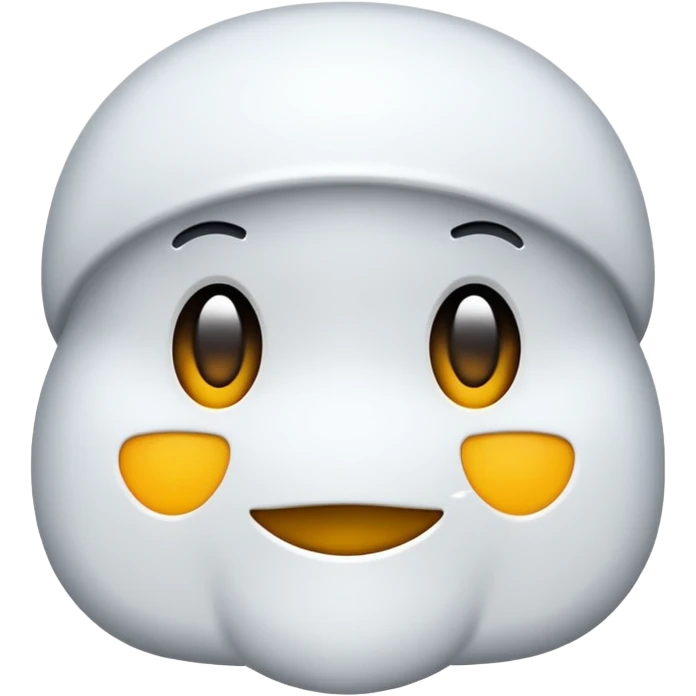 white letters emoji