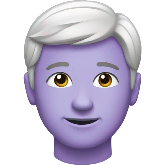 Lilac emoji emoji