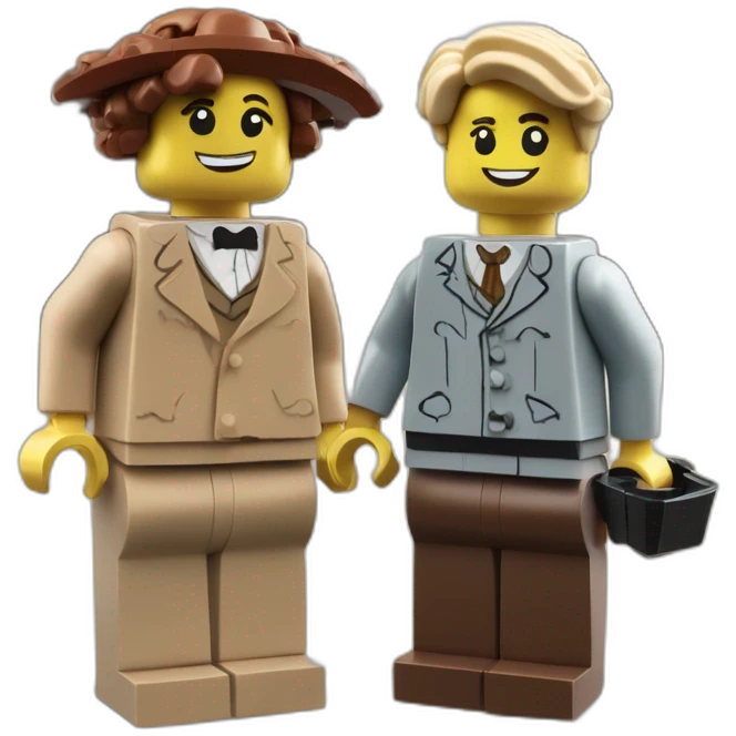 Titanic en lego emoji