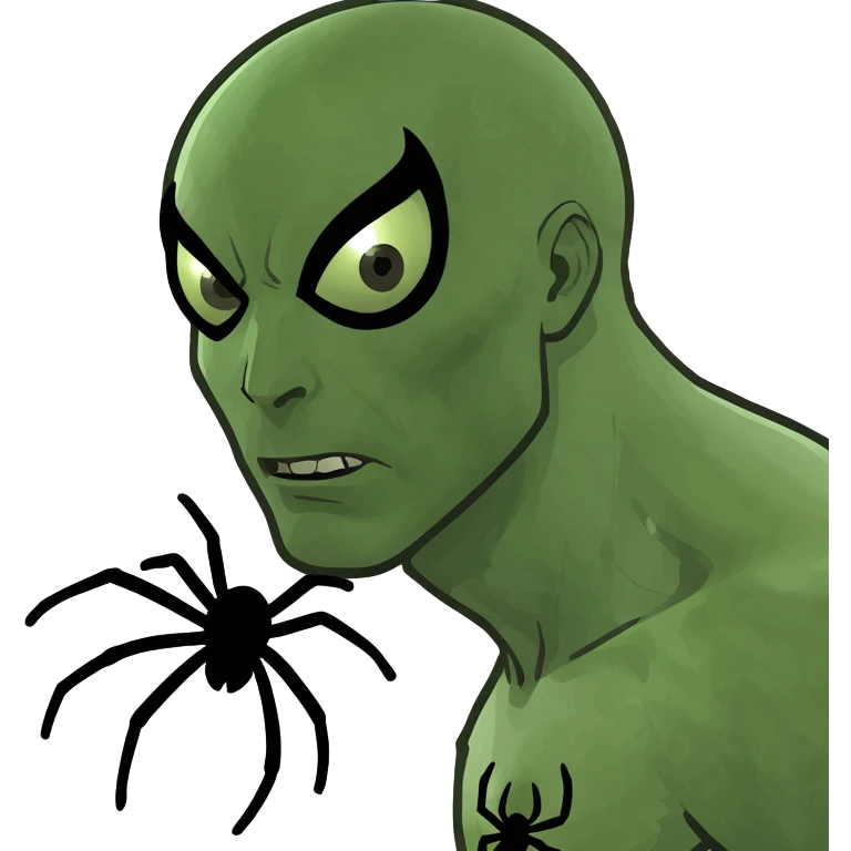 zombie spider-man emoji