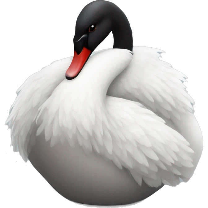 black swan emoji