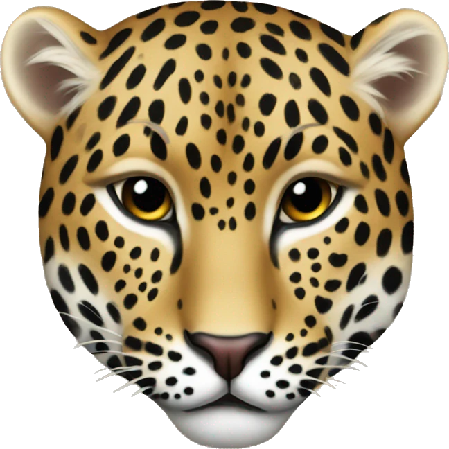 heart leopard emoji