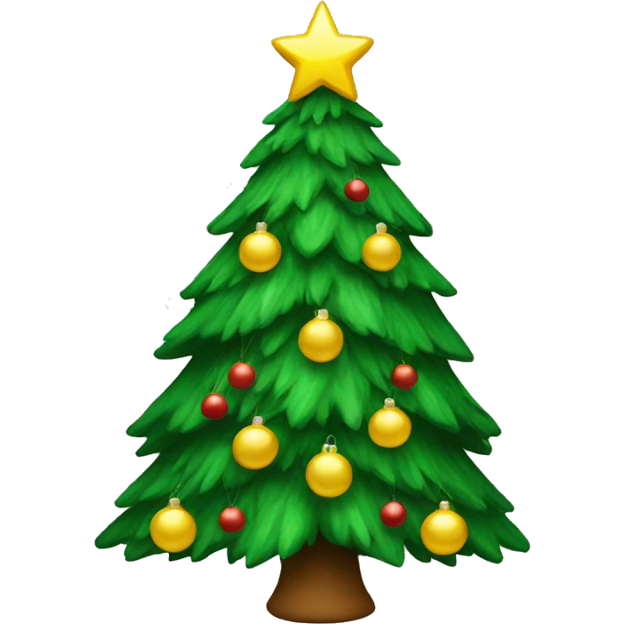 Christmas tree emoji