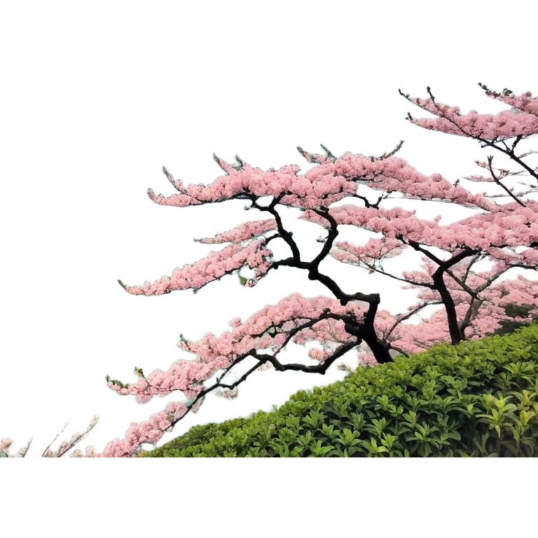 粉红牡丹花花，圆滚滚身体，脸颊通红，表情紧张的样子 emoji