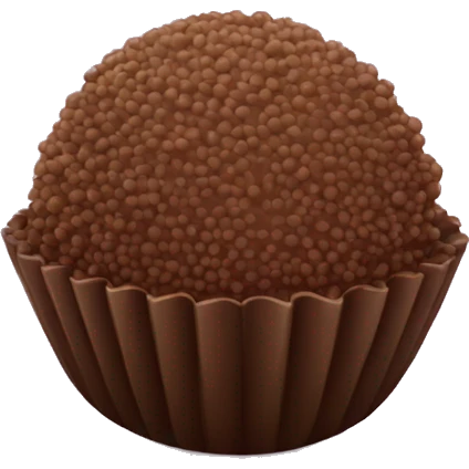 Brigadeiro brazilian little ball candy emoji