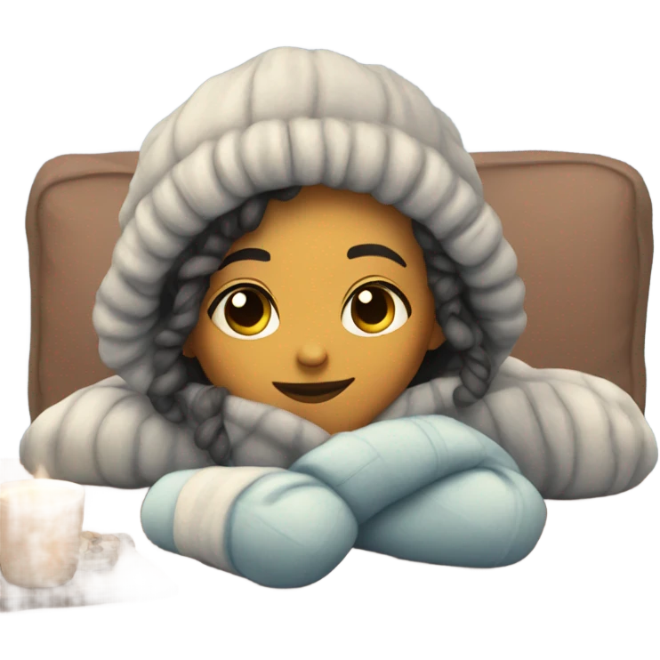 Winter cozy vibes emoji