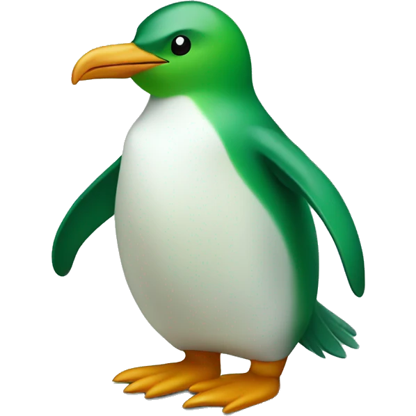 green penguin emoji