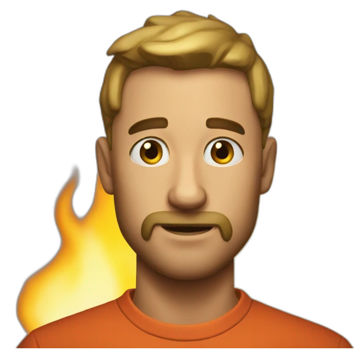 Vague de feu emoji