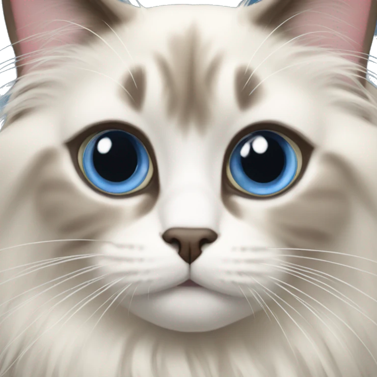 Ragdoll cat emoji