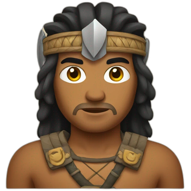 Polynesian Warrior emoji