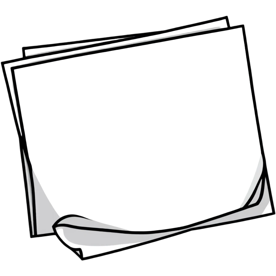 paper sheet emoji