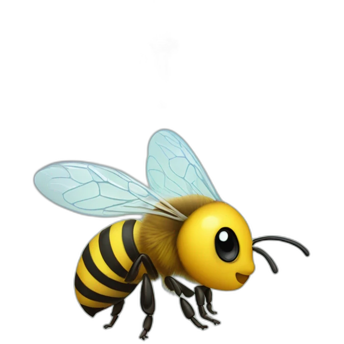 bees in shower emoji
